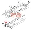 Жгут проводов задних фонарей ISUZU NPR75/NQR90/NMR85 =Isuzu Original= *8981560250*