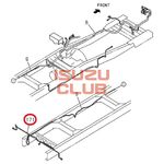 Жгут проводов задних фонарей ISUZU NPR75/NQR90/NMR85 =Isuzu Original= *8981560250*