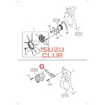 Кронштейн генератора NQR90 =Isuzu Original= *8981762421*
