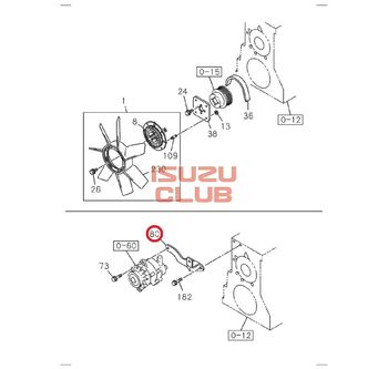 Фотография Кронштейн генератора NQR90 =Isuzu Original= *8981762421*