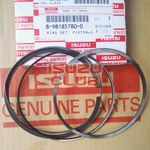Кольца поршневые мотор 4JJ1 ISUZU NLR/NMR85 =Isuzu Original= *8981857800*