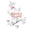 Отбойник задней рессоры на раме ISUZU NPR/NQR75/71/90 =Isuzu Original= *8981873420*