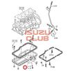 Поддон (картер масляный) мотор 4НК1 ISUZU NPR75 (Е3) =Isuzu Original= *8981910500*