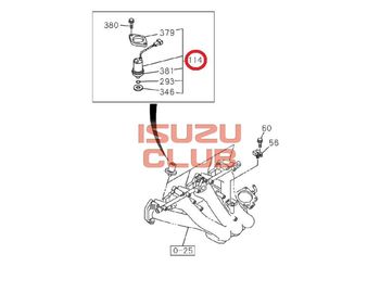 Фотография Форсунка топливная газовая двигатель 4HV1 =Isuzu Original= *8982231760*