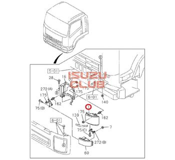 Фотография Фара левая в сборе ISUZU FVR34/CYZ52 =Isuzu Original= *8982256230*