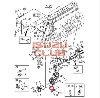 Фотография Компрессор воздушный ISUZU CYZ51 =Isuzu Original= *8982426471*