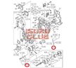 Насос вакуумный в сборе 4JJ1-T ISUZU NLR85/NMR85 =Isuzu Original=*8982517641*
