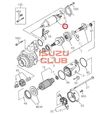 Реле втягивающее стартера 6НК1 =Isuzu Original= *8982850390*