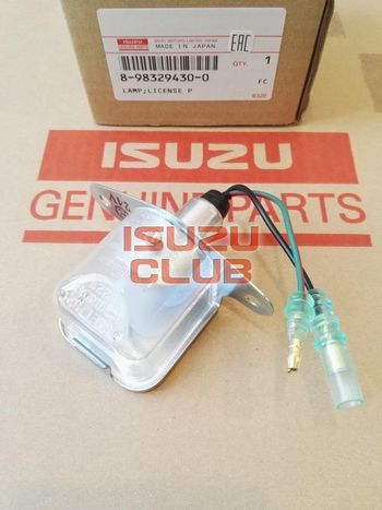 Фотография Фонарь освещения номерного знака ISUZU N-F серии =Isuzu Original= *8983294300*