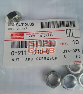 Фотография Гайка рокера ISUZU 6HK1/4HK1/4JJ1 =Isuzu Original= *0911115100*