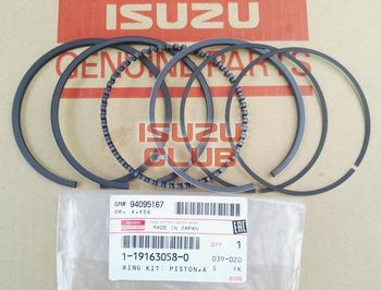 Фотография Кольца поршневые воздушного компрессора ISUZU EXZ51/NQR90/FSR90/FVR34 =Isuzu Original= *1191630580*