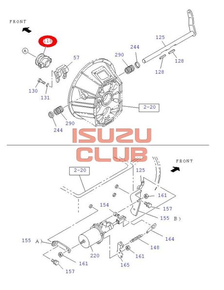 Схема Подшипник сцепления выжимной ISUZU FSR90/FSR34 =Isuzu Original= *1876101090*