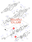 Шпилька колеса заднего ISUZU FVR34 =Isuzu Original= *1423370691*