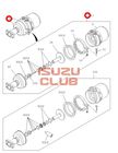 Энергоаккумулятор тормозной задний правый ISUZU FVR34 =Isuzu Original= *1482508774*