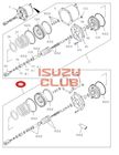 Ремкомплект энергоаккумулятора ISUZU FSR90 =Isuzu Original= *1855764420*