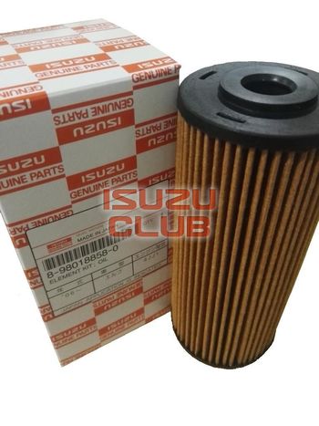 Фотография Фильтр масляный (картридж) ISUZU 4JJ1 NMR/NLR85 =Isuzu Original= *5876101180/8980188580*