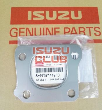 Фотография Прокладка турбокомпрессора выпускная 4HK1-T ISUZU NQR75 =Isuzu Original= *8973744120*