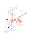 Стабилизатор передней поперечной устойчивости ISUZU NPR75 =Isuzu Original= *8980069570*