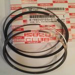 Кольца поршневые наминал 4HK1/6HK1 ISUZU NPR75/NQR90/FSR90/FVR34 =Isuzu Original= *8980401250*