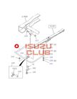 Стабилизатор передней поперечной устойчивости ISUZU NQR90 =Isuzu Original= *8981507210*