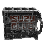 Блок цилиндров двигателя 4HK1-T (пустой) ISUZU NQR75 =Isuzu Original= *8982045280*