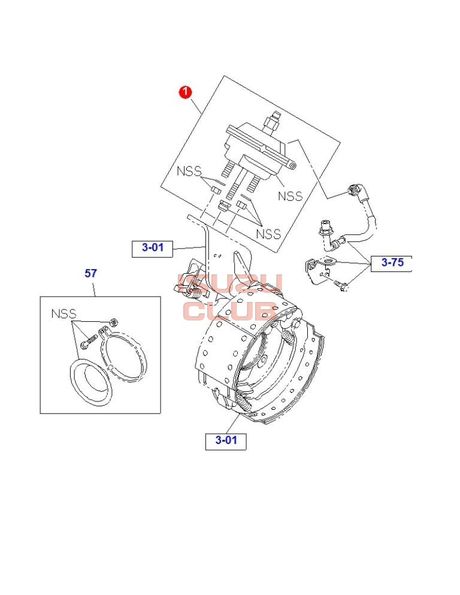 Тормозная система исузу nqr75 схема